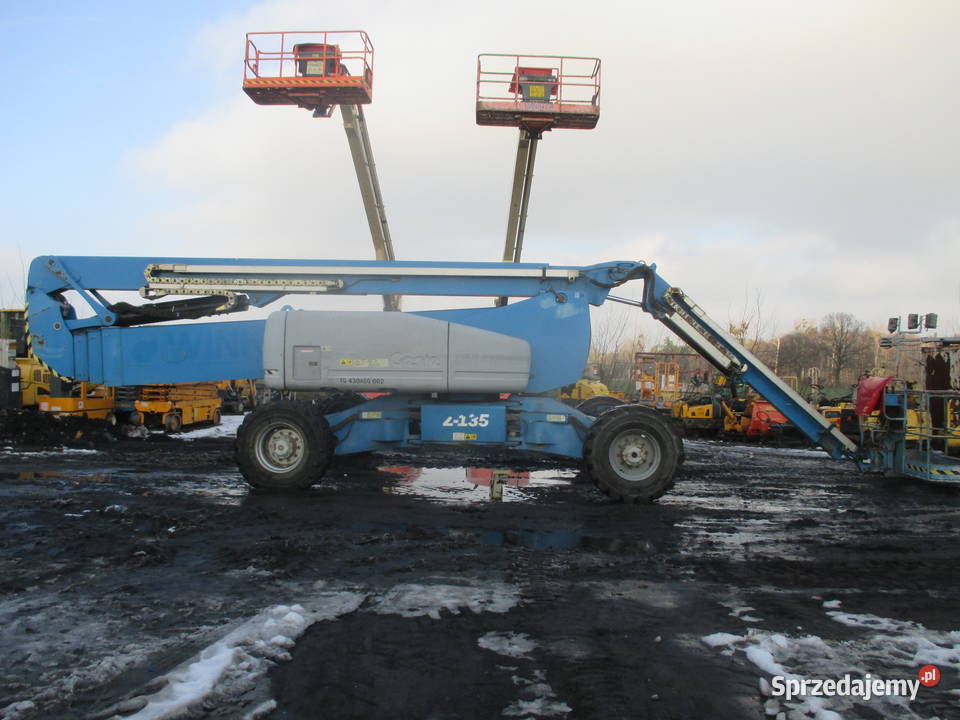 Podnośnik koszowy 43 m 4x4 Genie Z135 Pleszew