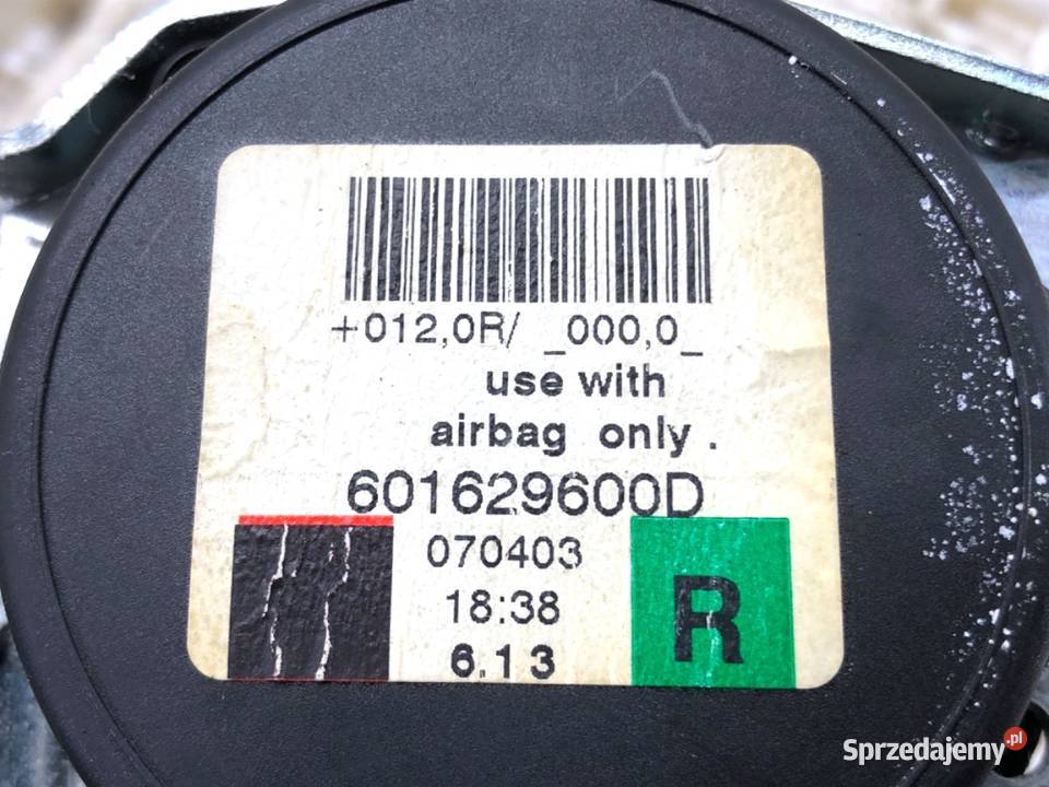 PAS BEZPIECZEŃSTWA PRAWY PRZÓD BMW E61 0410 sprzedam