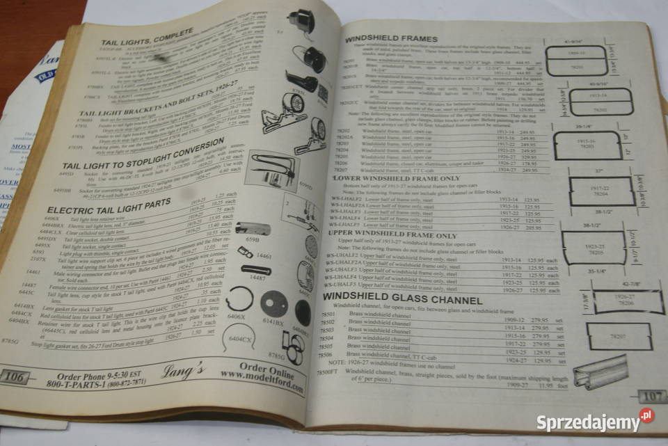 FORD T KATALOG CZĘŚĆI FORD MODEL A T Rybnik