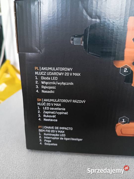 Klucz udarowy akumulatorowy Niteo 200 300 400 Nm Narzędzia opolskie Kędzierzyn-Koźle sprzedam