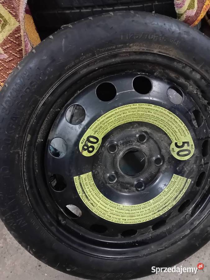 Koło dojazdowe 12570 R16 Tomaszowice-Kolonia