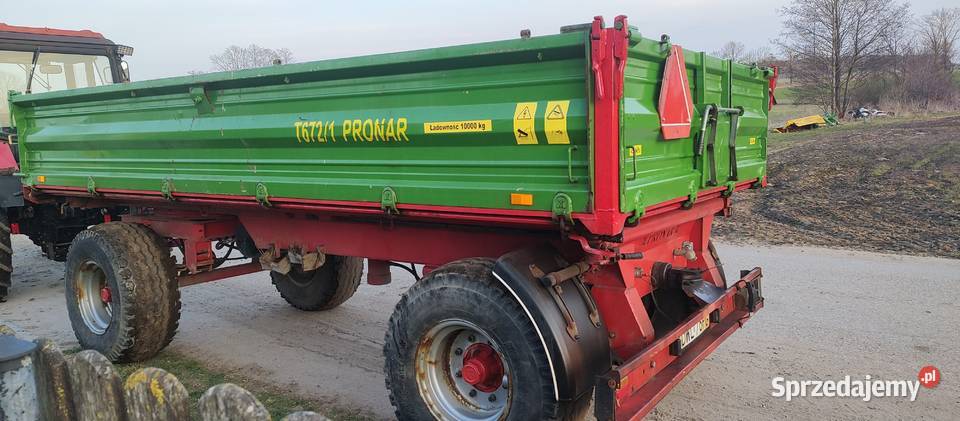 Przyczepa Pronar T6721 10 tonowa Klukowo-Kolonia