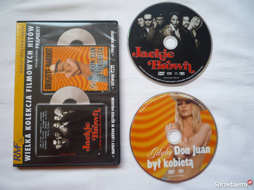 Film DVD Jackie Brown i Gdyby Don Juan był Szczecin