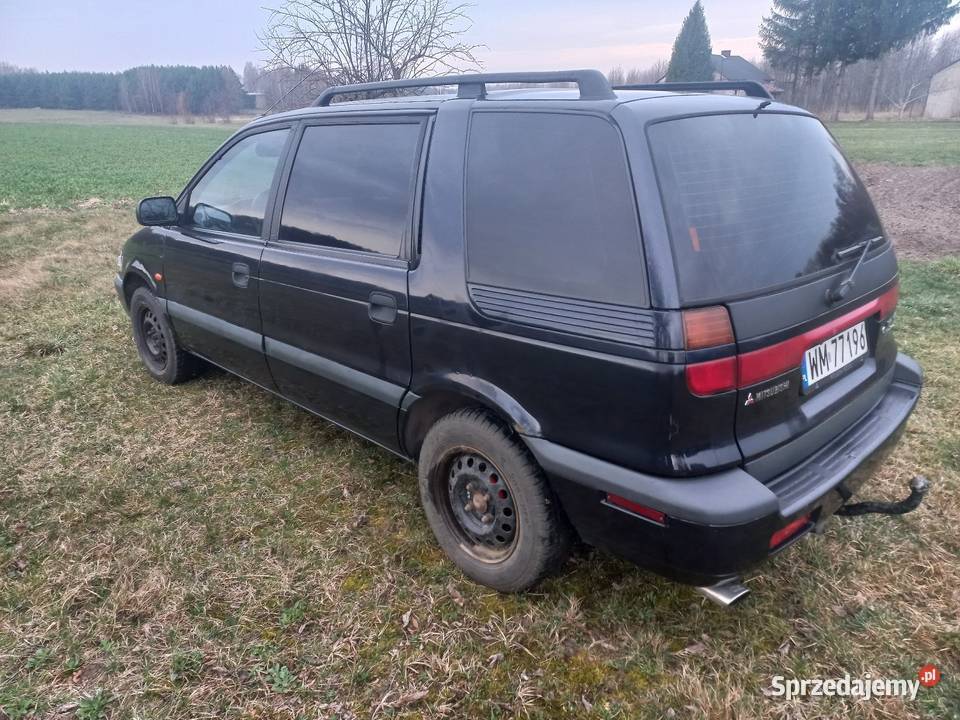 Mitsubishi Space Wagon 2001r 20 133 benzgaz 4g63 hak Mistów