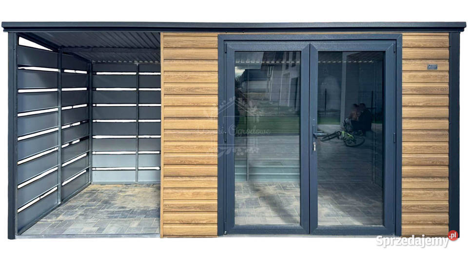 Schowek domek ogrodowy 35x2m wiata drzwi PCV zachodniopomorskie Nowogard