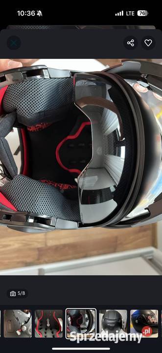 Kask Nolan N90 Pinlock Szczękowy Czarny Mat XL Kaski