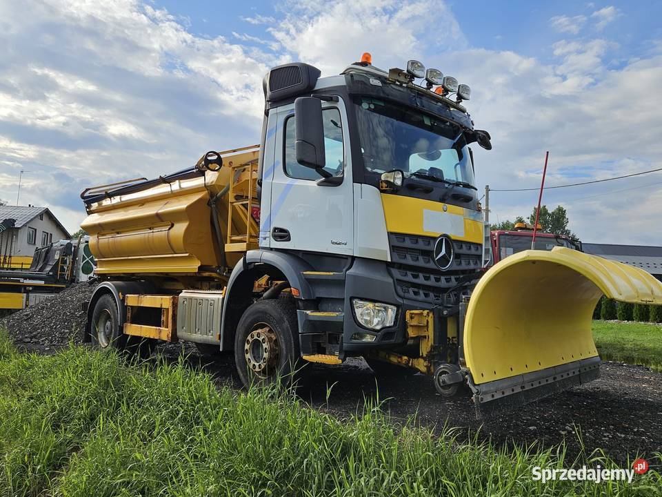 MercedesBenz AROSC 1824 Piaskarka solarka ECON Pługi (piaskarki) sprzedam