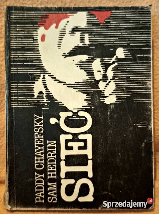 Książka Sieć P Chayefsky i S Hedrin mazowieckie