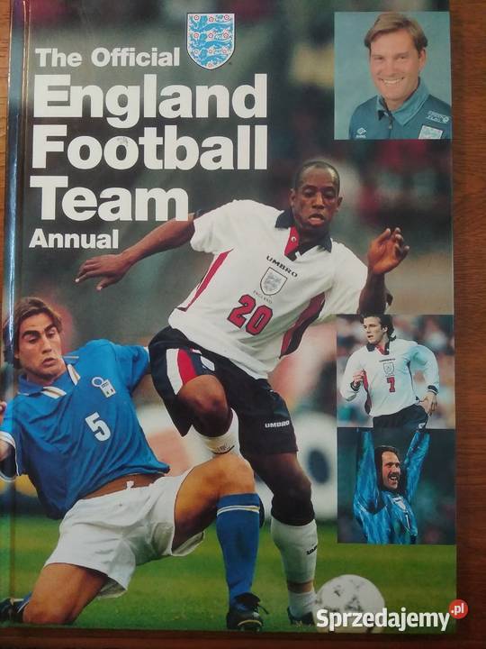 England Football Team Annual 199697 książka Kwidzyn