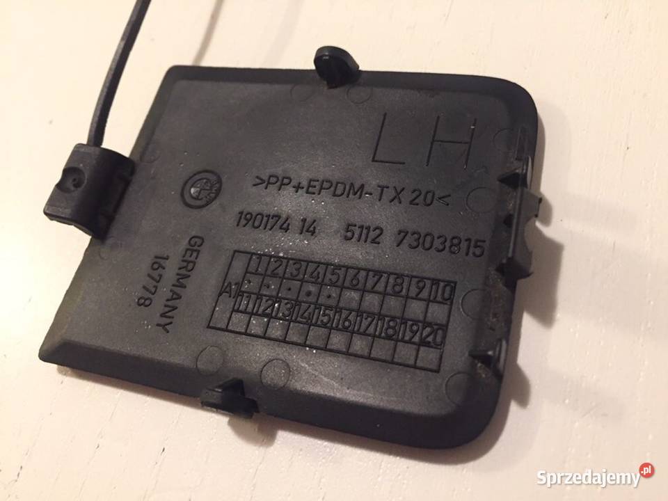 BMW X1 E 84 zaślepka lewa haka zderzaka tył Rzeszów sprzedam