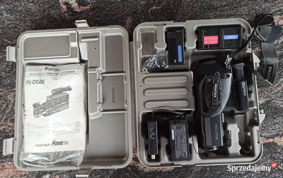 kamera PENTAX PVC850 z walizką Lędziny sprzedam