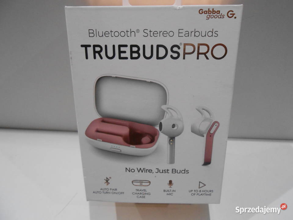 Słuchawki bezprzewodowe Gabba Goods NOWE