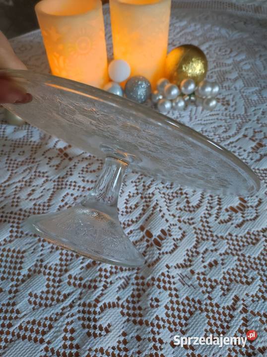 patera na tort ciasto ząbkowice antyk stara Kielce