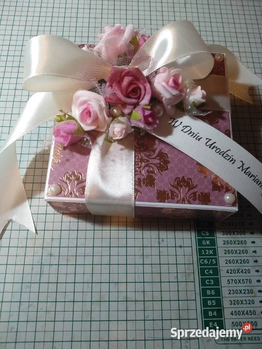 Prezent na urodziny Exploding Box Scrapbooking dolnośląskie