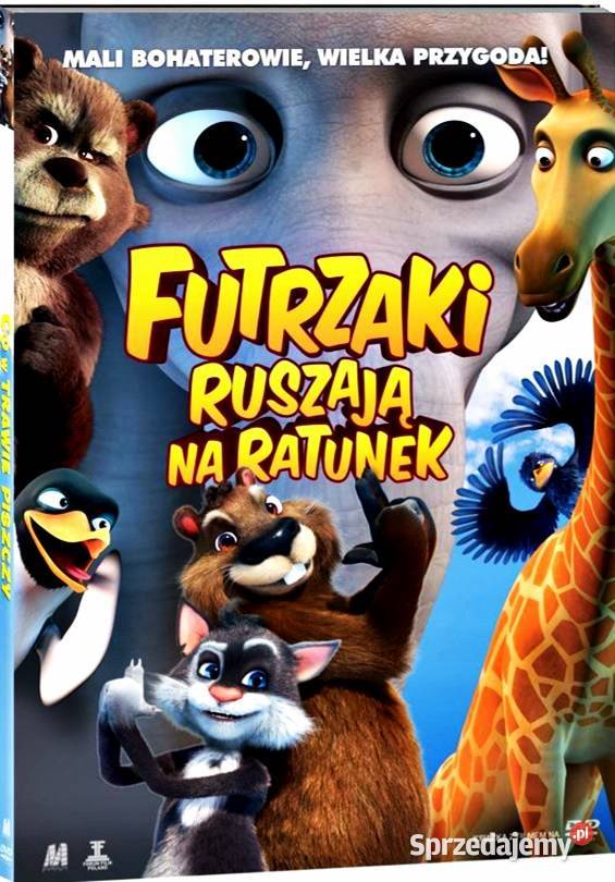 FUTRZAKI RUSZAJĄ NA RATUNEK DVD KS wielkopolskie Kalisz