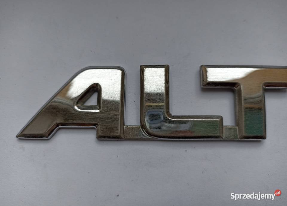 Napis emblemat Suzuki Alto V 9804r kujawsko-pomorskie Lipno