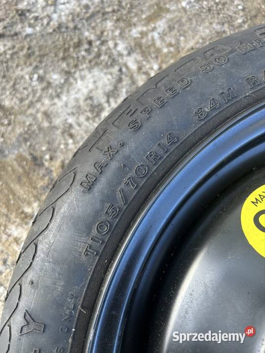 Koło dojazdowe r14 vw 4x100 Seat sprzedam