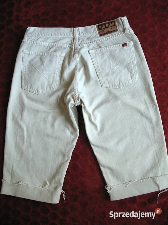 Szorty spodnie bermudy Jeans 36 S biodra 96 Big Spodnie mazowieckie Siedlce sprzedam