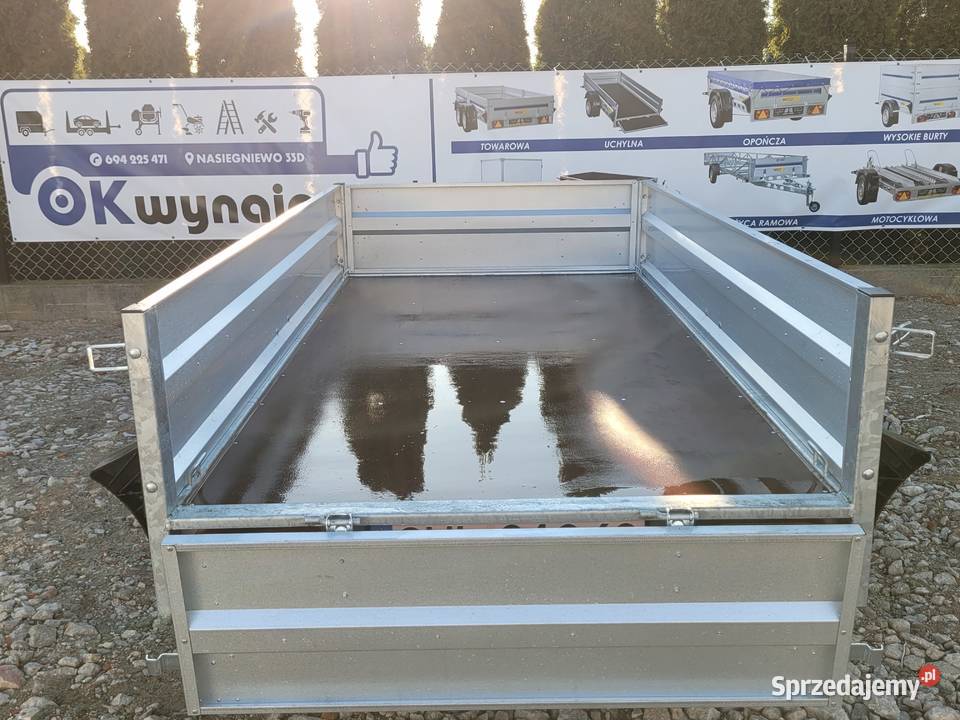 Wypożyczalnia Wynajem przyczep WIOLA Nowa 2024 Rok produkcji 2024 Włocławek