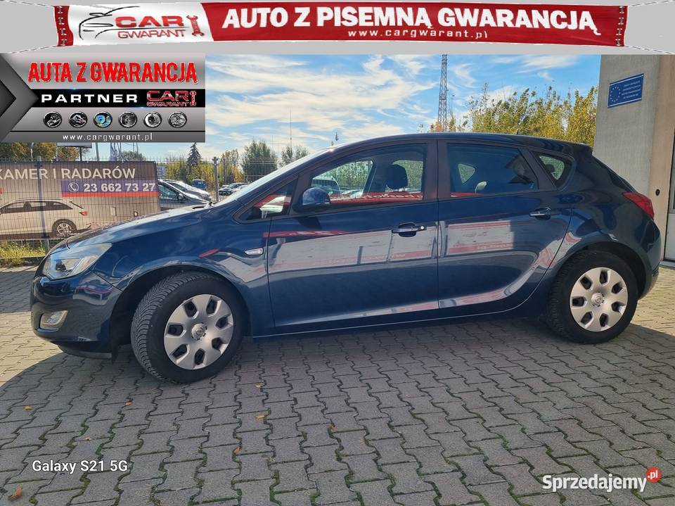 Opel Astra J 1.4 101 KM klimatyzacja super stan serwis gwarancja