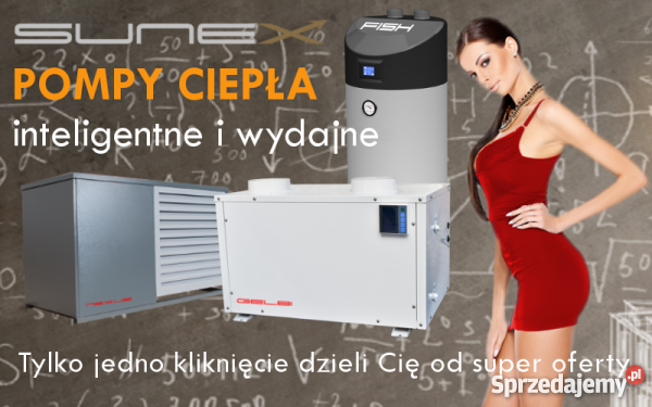 Pompa Ciepła 43 kw firmy Sunex do ciepłej wody Sieradz
