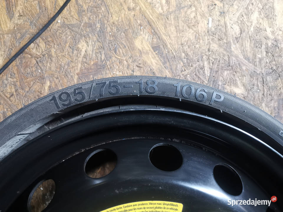 Porsche cayenne koło zapasowe