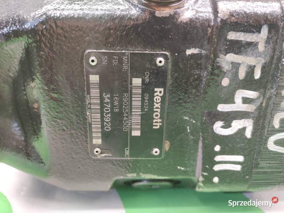 Pompa hydrauliczna R902544500 REXROTH 094534 Wilkowo sprzedam