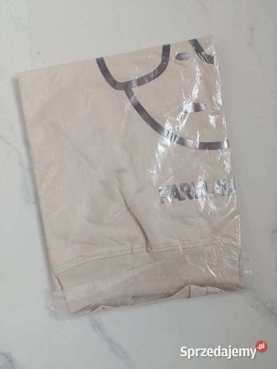 Bluza męska bawełniana Karl Lagerfeld biała L Białystok