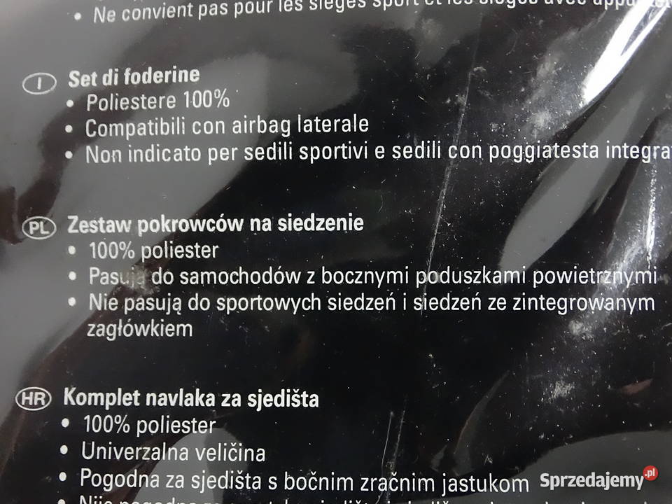 UNIKAT Komplet Pokrowców Samochodowych Ed Hardy Akcesoria samochodowe Biłgoraj