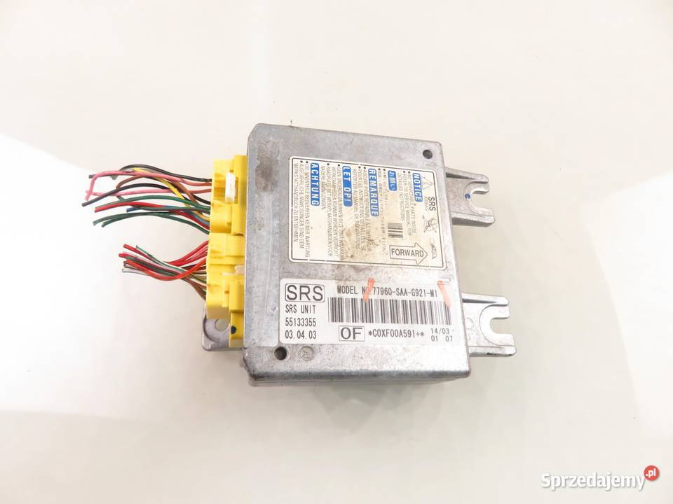 MODUŁ AIRBAG HONDA JAZZ II 77960SAAG921M1 osobowe małopolskie