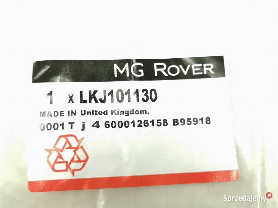 USZCZELKA KOLEKTORA SSĄCEGO ROVER 75 20 CDT 9905 lubelskie sprzedam