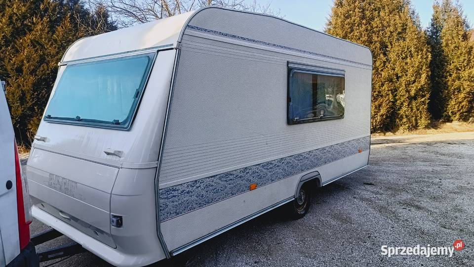 przyczepa kempingowa campingowa kemping DMC 900 Rok produkcji 1997 Międzybrodzie Bialskie