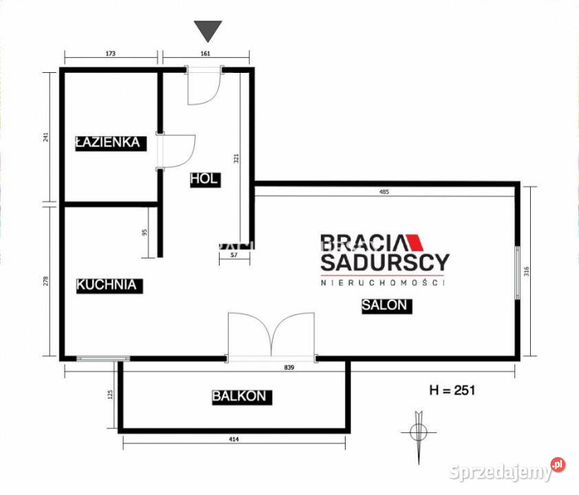 Mieszkanie do wynajęcia Kraków Mała Góra 32m2 Piętro 2 Wynajem