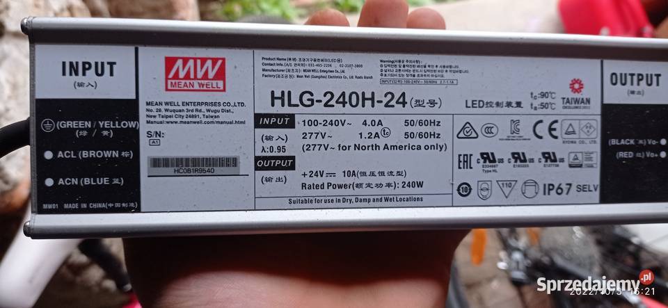 Zasilacz LED Elektryka i akcesoria Nysa sprzedam