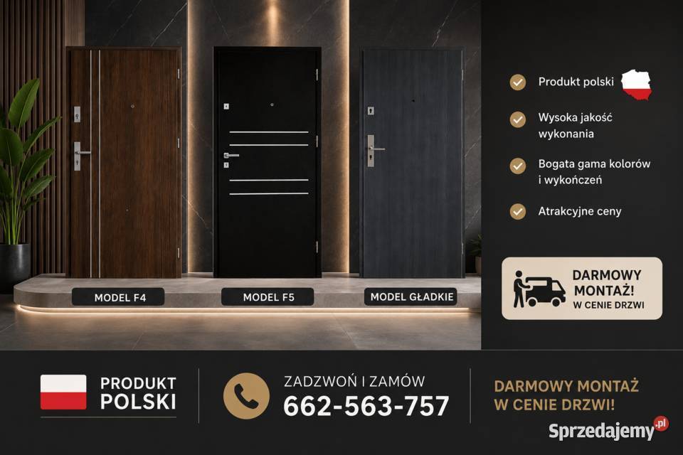 Drzwi wejściowe zewnętrzne akustycznr Czeladź sprzedam