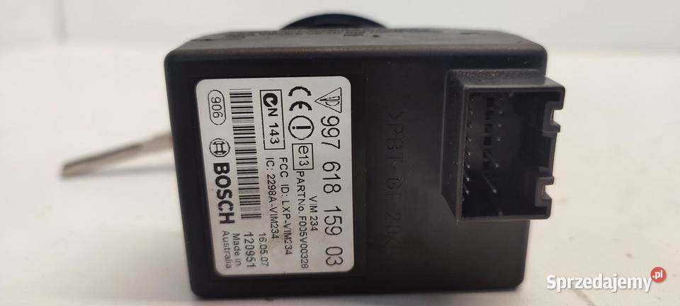 PORSCHE CAYMAN 987 STACYJKA KLUCZYKI 99761815903 osobowe