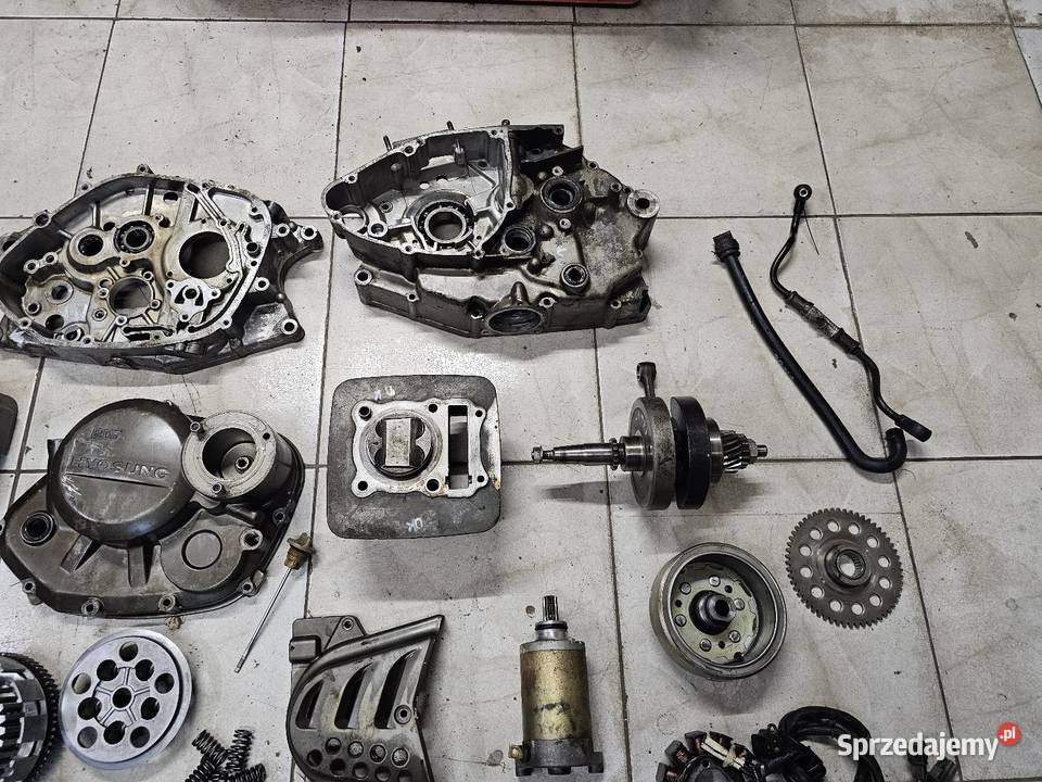 Hyosung XRX 125 silnik części RX 125 kapa Jelenia Góra