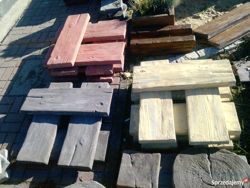 drewno ogrodowedeskipieńki betonowe WYPRZEDAŻ Nietków