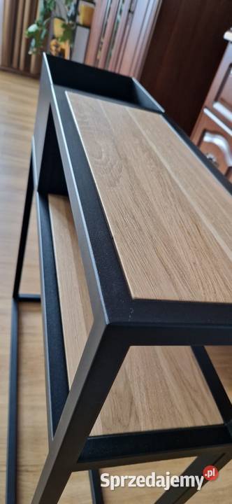 Półka z donicą konsola do przedpokoju Konsole małopolskie Limanowa