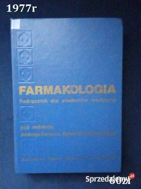 Farmakologia podręcznik studentów med Danysz Łódź
