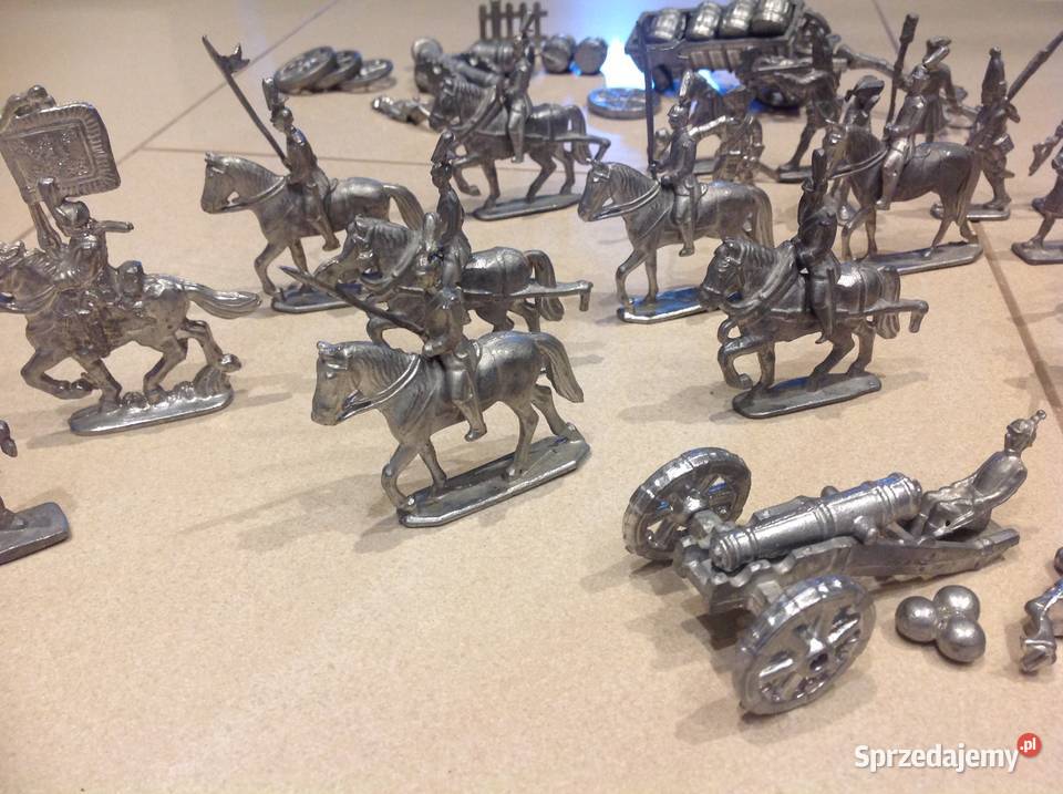 Zestaw Żołnierzyków Cynowych Żołnierzyki Cynowe