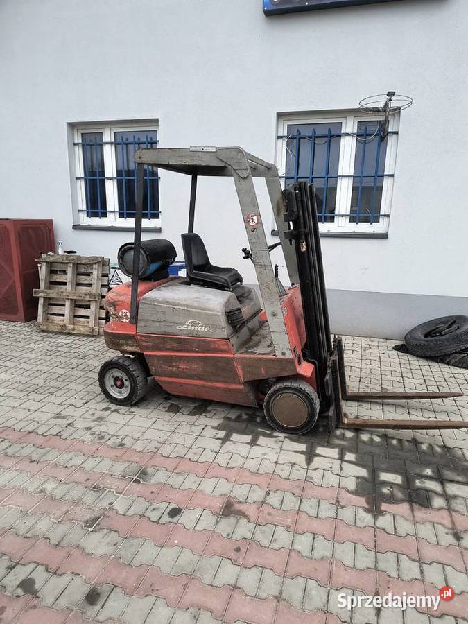 Wózek widłowy Linde h15T gazowy