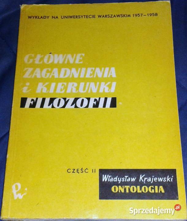 Główne zagadnienia i kierunki filozofii Cz 2 lubelskie Chełm