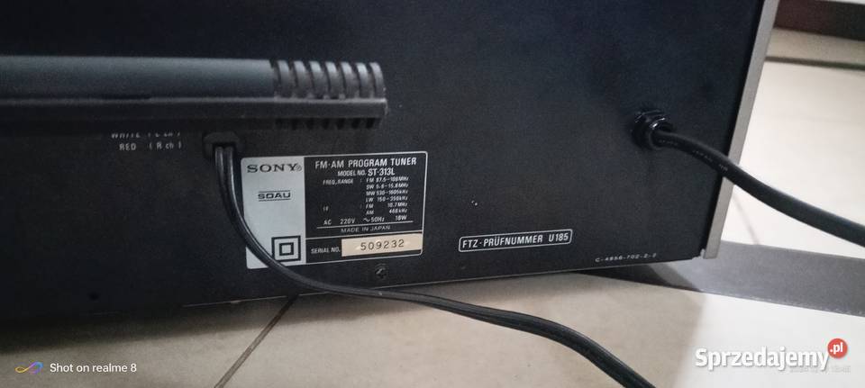 Sony ST 313L tuner radiowy świętokrzyskie