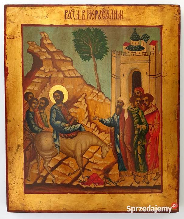 Ikona Wjazdu Pańskiego do Jerozolimy 010 Warszawa