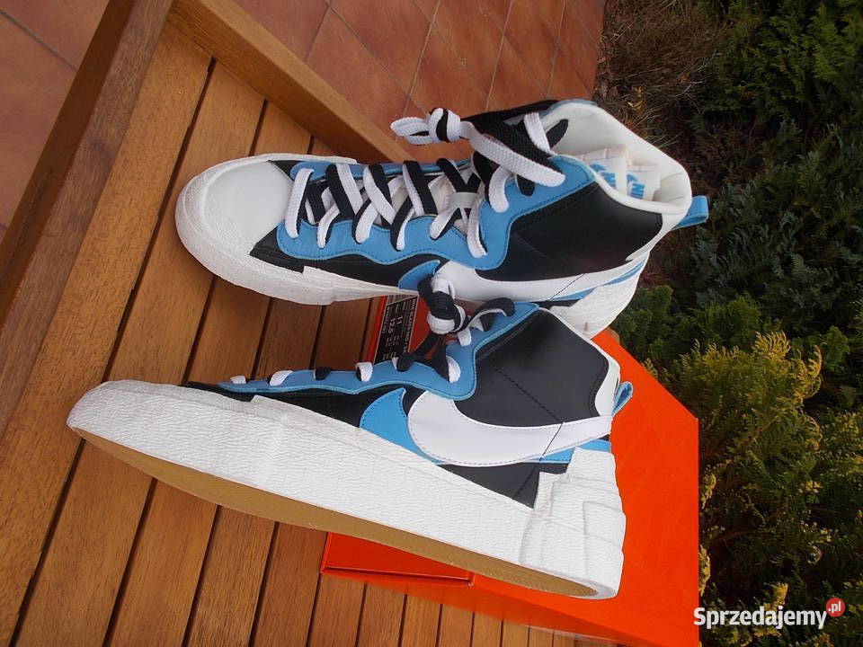 r45 Nike Blazer Mid Sacai White Black Legend Poznań