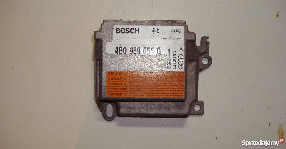 AUDI A6 C5 STEROWNIK PODUSZEK AIRBAG 4B0959655G Katowice