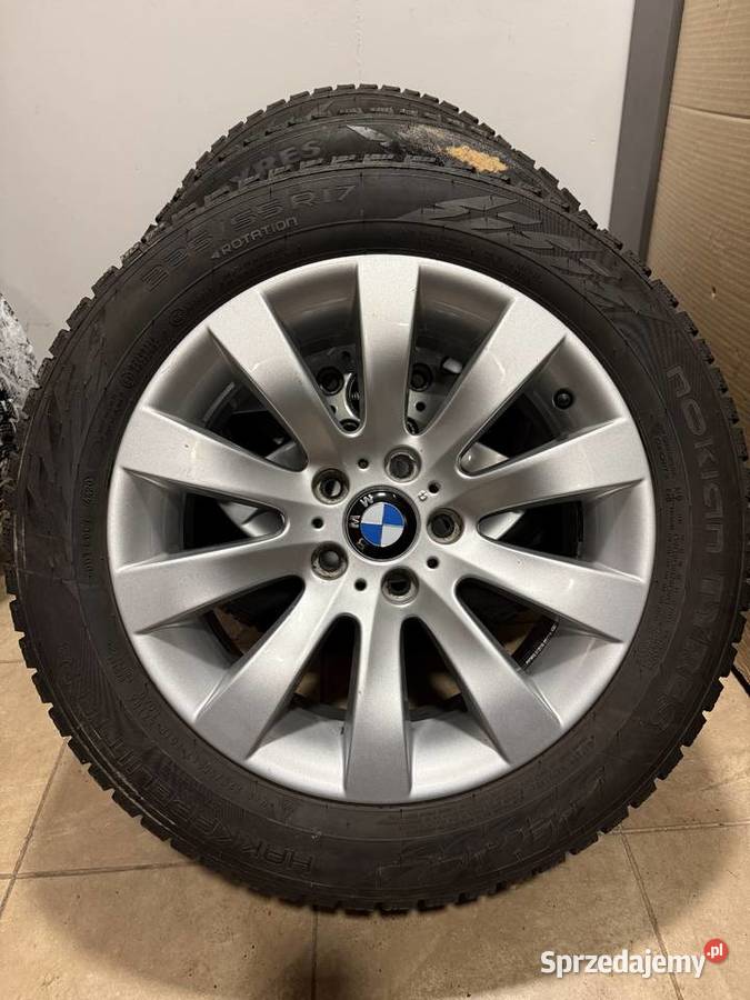 Zestaw 4 kół z oponami BBS BMW E46 E87 E90 E91 warmińsko-mazurskie Lidzbark Warmiński sprzedam