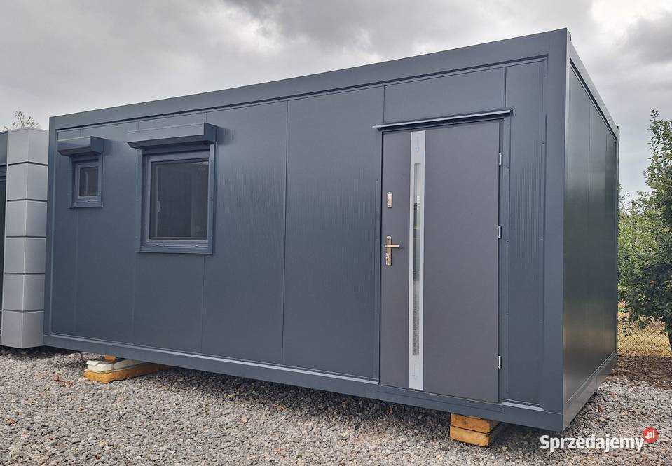 Pawilon PIR 100 całoroczny Sklep Modułowe Biuro parter Strzebielino