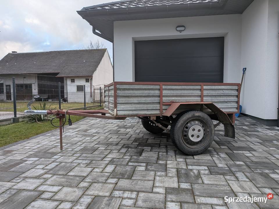 Przyczepa lekka SAM 2001 resory amortyzatory Do samochodów osobowych Wojnicz